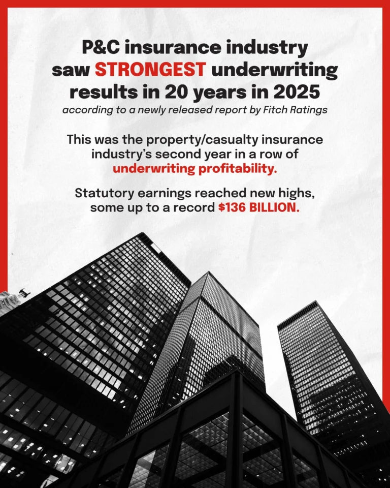Insurers are making their highest profits in decades, while consumers continue to struggle with rising premiums and denied claims. 

The trend seems like it will continue this year. Chubb disclosed a 2026 Q1 income of $1.79 billion for P&C  underwriting, which is a 306.3% increase from 2025.

Something isn’t adding up. Learn more, join the fight, and tell your story—link in bio.