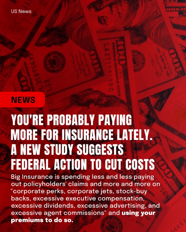 This is what we've been saying! Tell your legislators to Reform Insurance Now 📢

Read more 👇
"The analysis by the Vanderbilt Policy Accelerator obtained exclusively by The Associated Press details how insurers are paying out less on claims after an accident, natural disaster or other misfortune than they did decades ago. For every $1 collected in premiums, insurers reimbursed 62 cents for claims in 2024, down from an average loss ratio of 80 cents in the 1980s and 1990s…

The Vanderbilt analysis by contrast looks at the gap between what insurers charge and what they pay out to customers. By returning to the loss ratio of 80 cents paid out for each $1 collected, it estimates that households and businesses could have saved roughly $150 billion from the $1 trillion-plus paid in premiums in 2024…

The analysis further argues that insurers are using the premiums “to pay for corporate perks, corporate jets, stock-buy backs, excessive executive compensation, excessive dividends, excessive advertising, and excessive agent commissions...

Companies are competing against each other, not based on price but just based on brand awareness,” said Shearer, the author of the analysis, arguing that too much money is spent on marketing.”