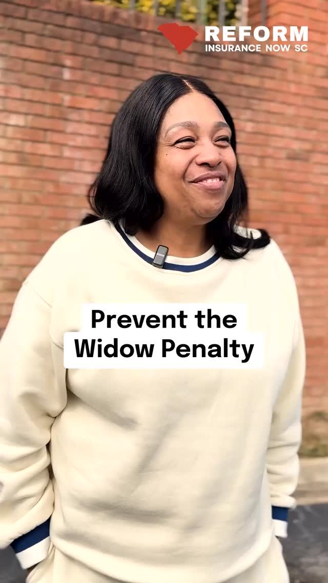 A South Carolina widow removed her late husband from her insurance policy. Her rate went up. It would have been cheaper to keep him on the policy. Just one example of unfair loopholes insurance companies use to increase costs for South Carolina families and small businesses. 

Has something similar happened to you? Click on the link in our bio to share your insurance story. 🔗